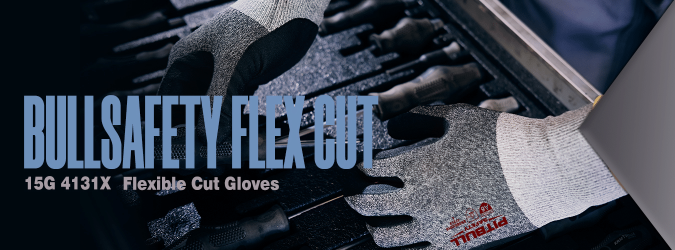 A pair of ATG MicroFoam gloves with abrasion resistance and excellent grip